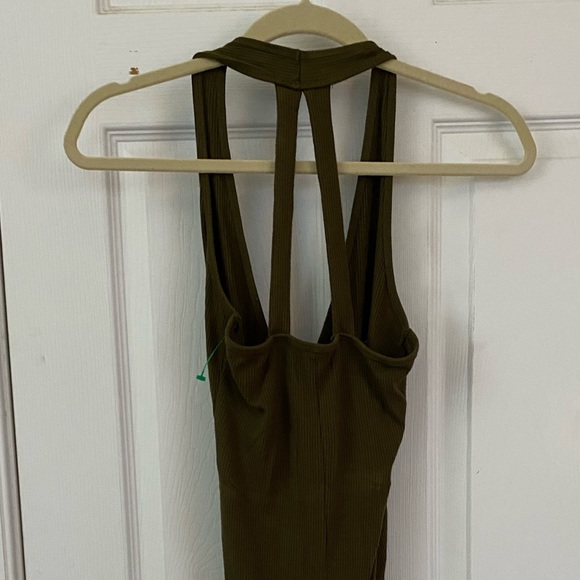 Abercrombie and Fitch Olive Green Bodysuit - Picture 3 of 4